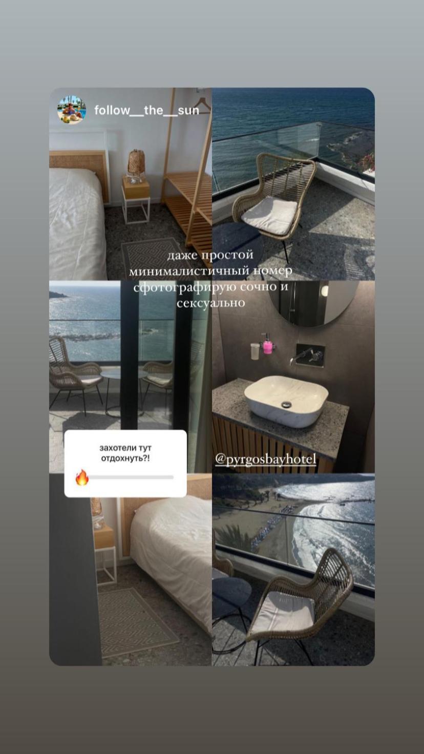 E.J. Pyrgos Bay Hotel מראה חיצוני תמונה